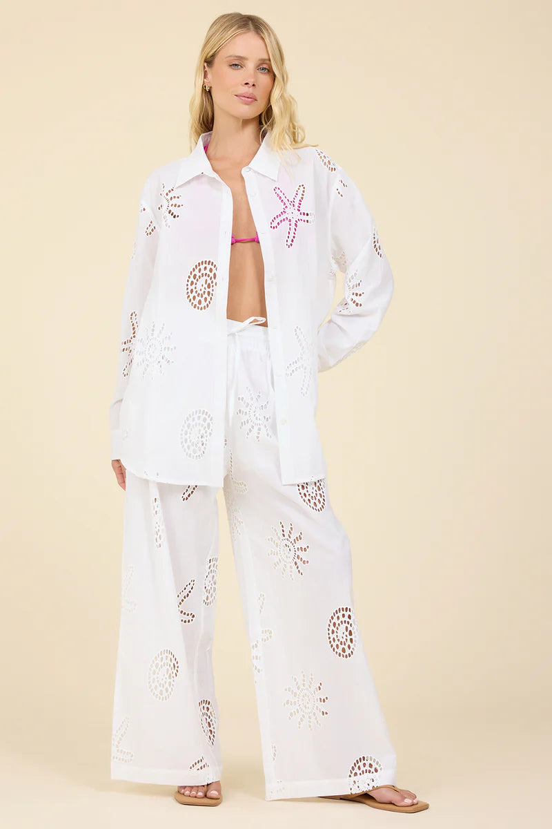 Surf Gypsy Ocean Eyelet Breezy Pants