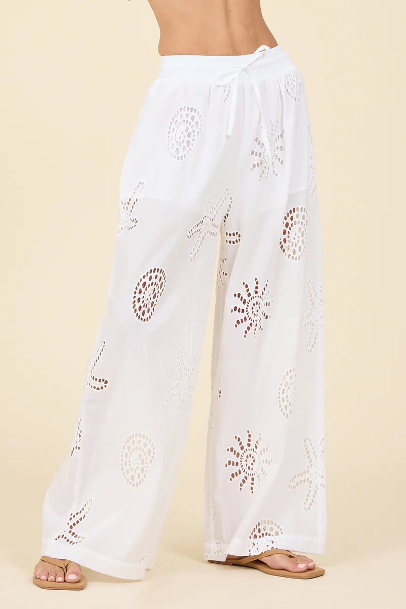 Surf Gypsy Ocean Eyelet Breezy Pants