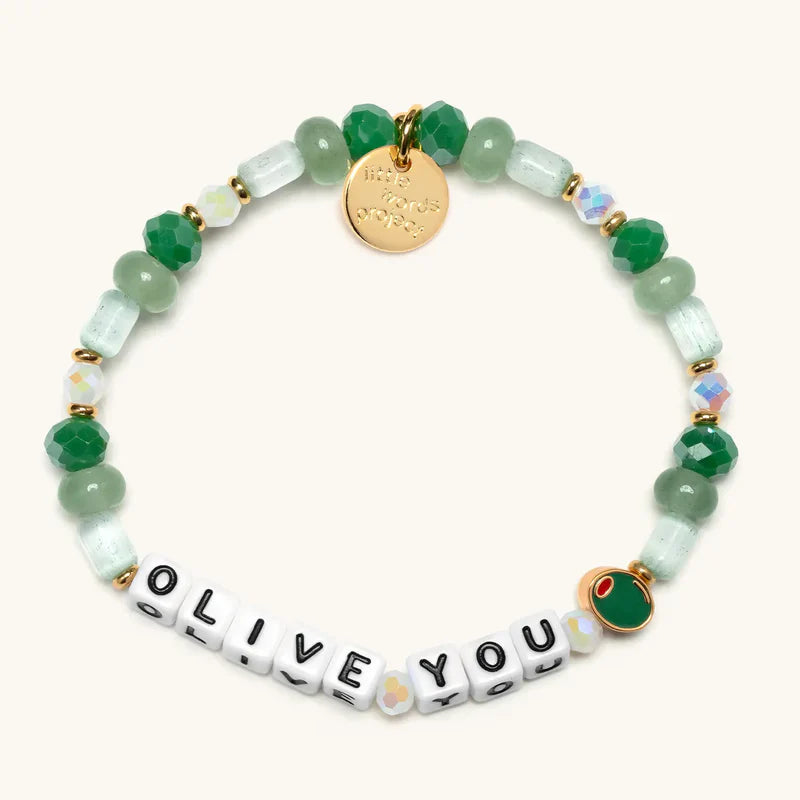Little Words Project Olive You Bracelet