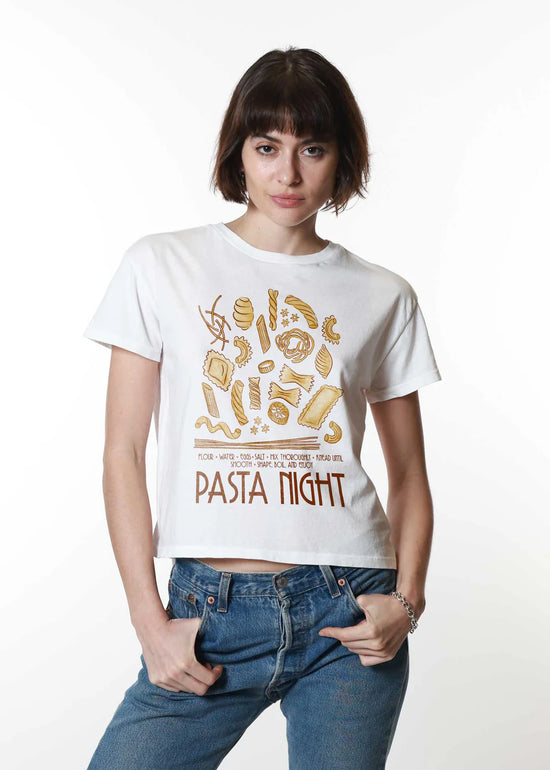 Girl Dangerous Pasta Night Graphic Tee