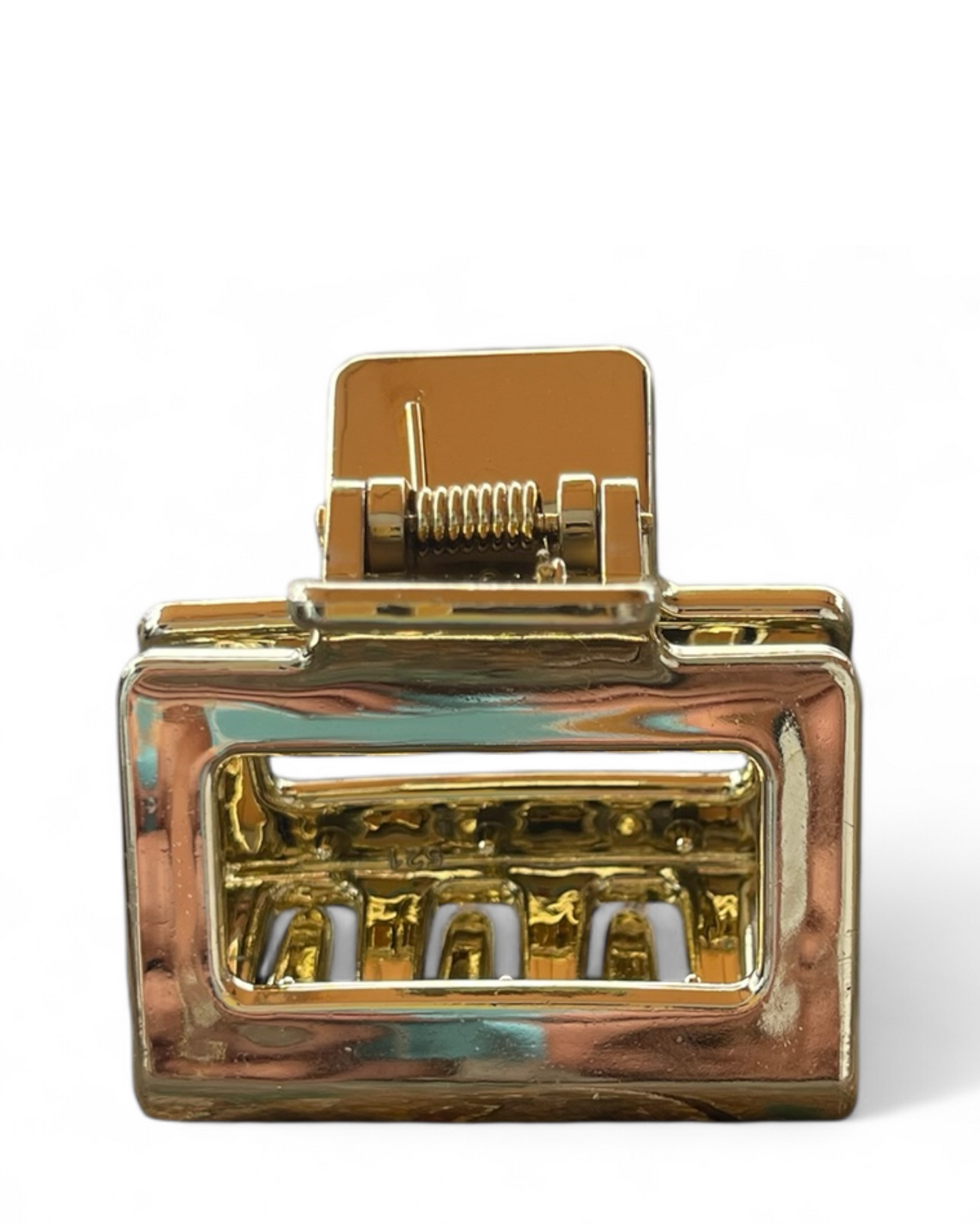 Gold Square Hair Claws