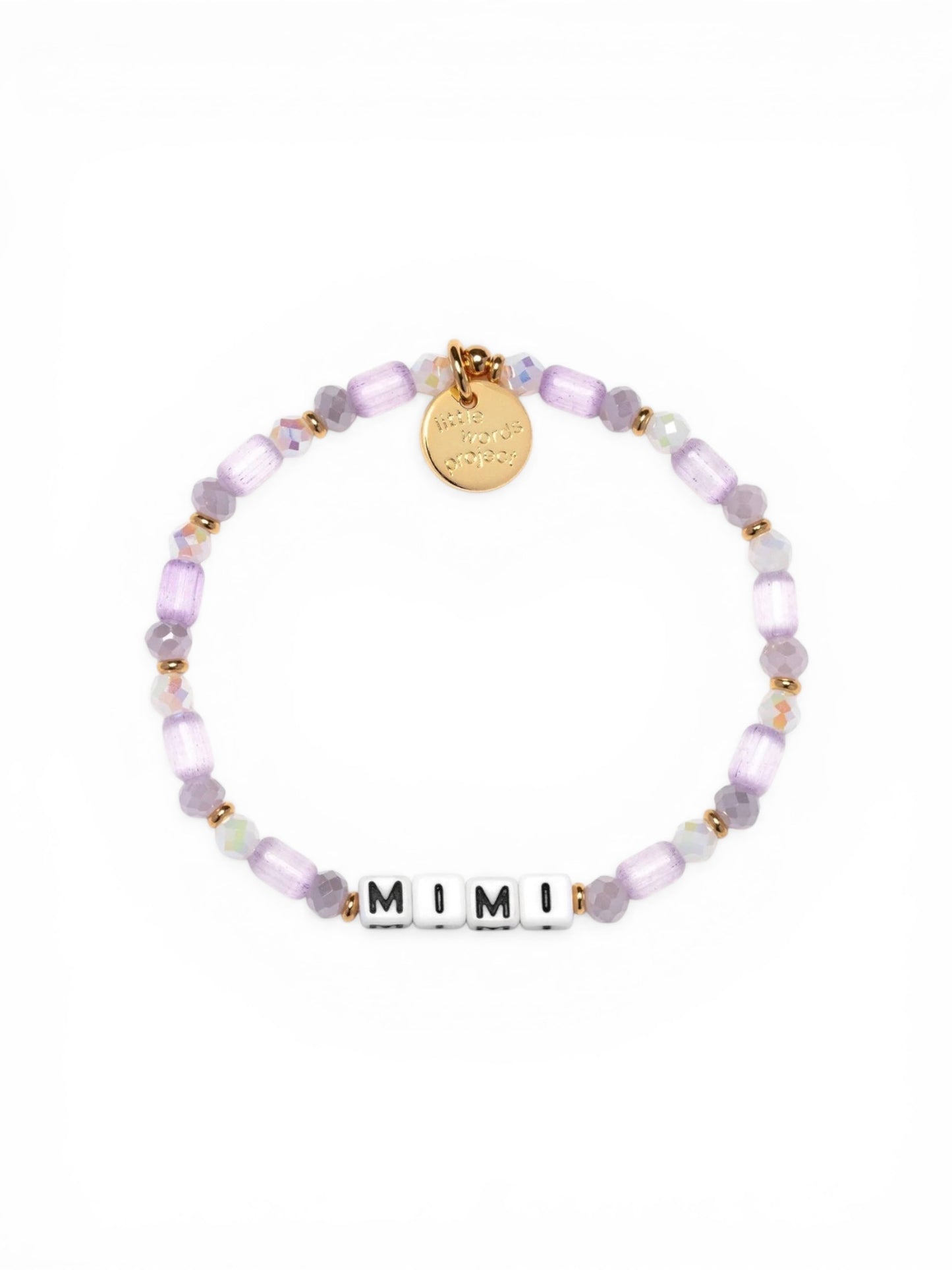 Little Words Project Mimi Bracelet-Lavender Lace