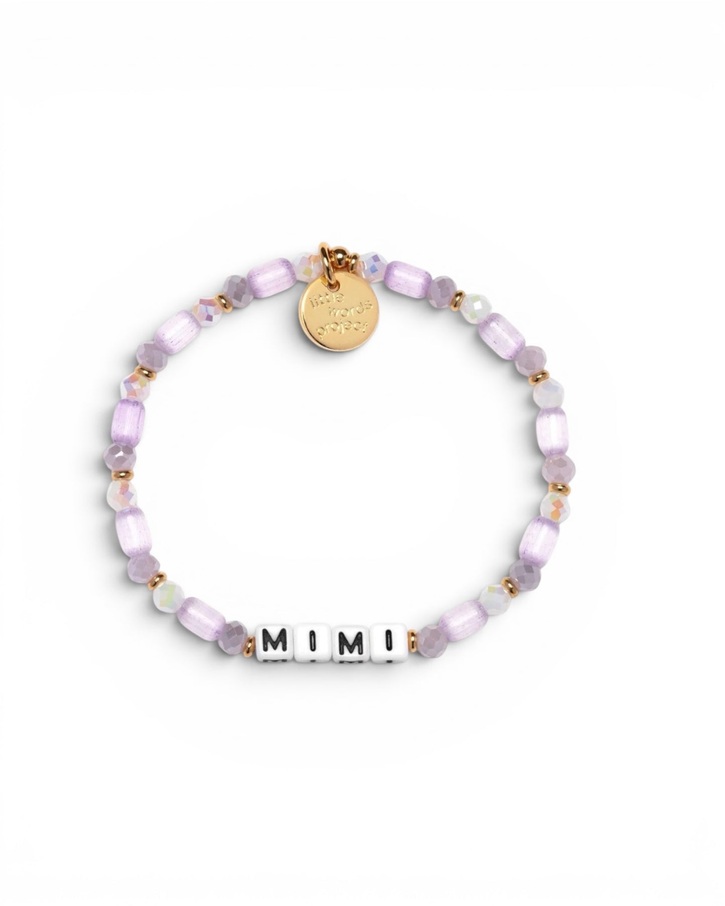 Little Words Project Mimi Bracelet-Lavender Lace