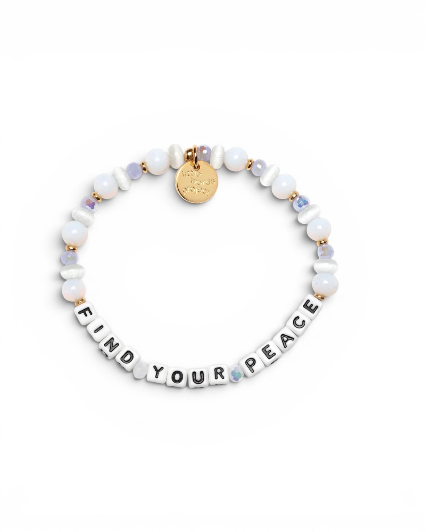 Little Words Project Find Your Peace Bracelet -North Star