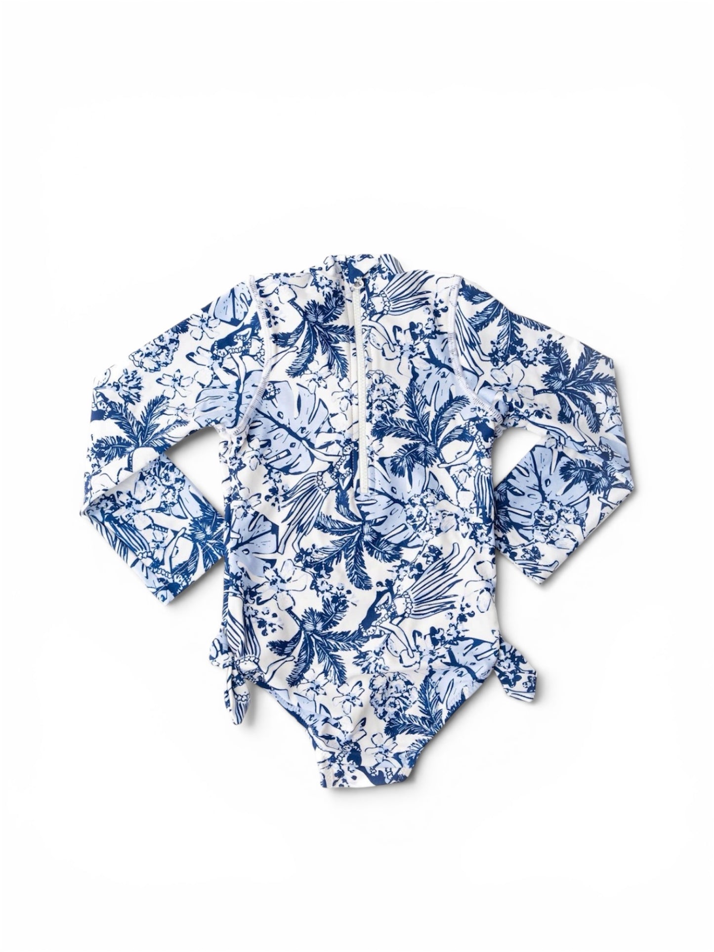 Shade Critters Tiki Tides Long Sleeve One Piece Swimsuit