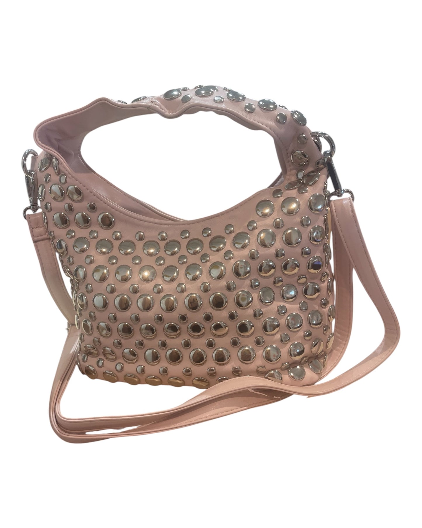 Pink Studded Purse