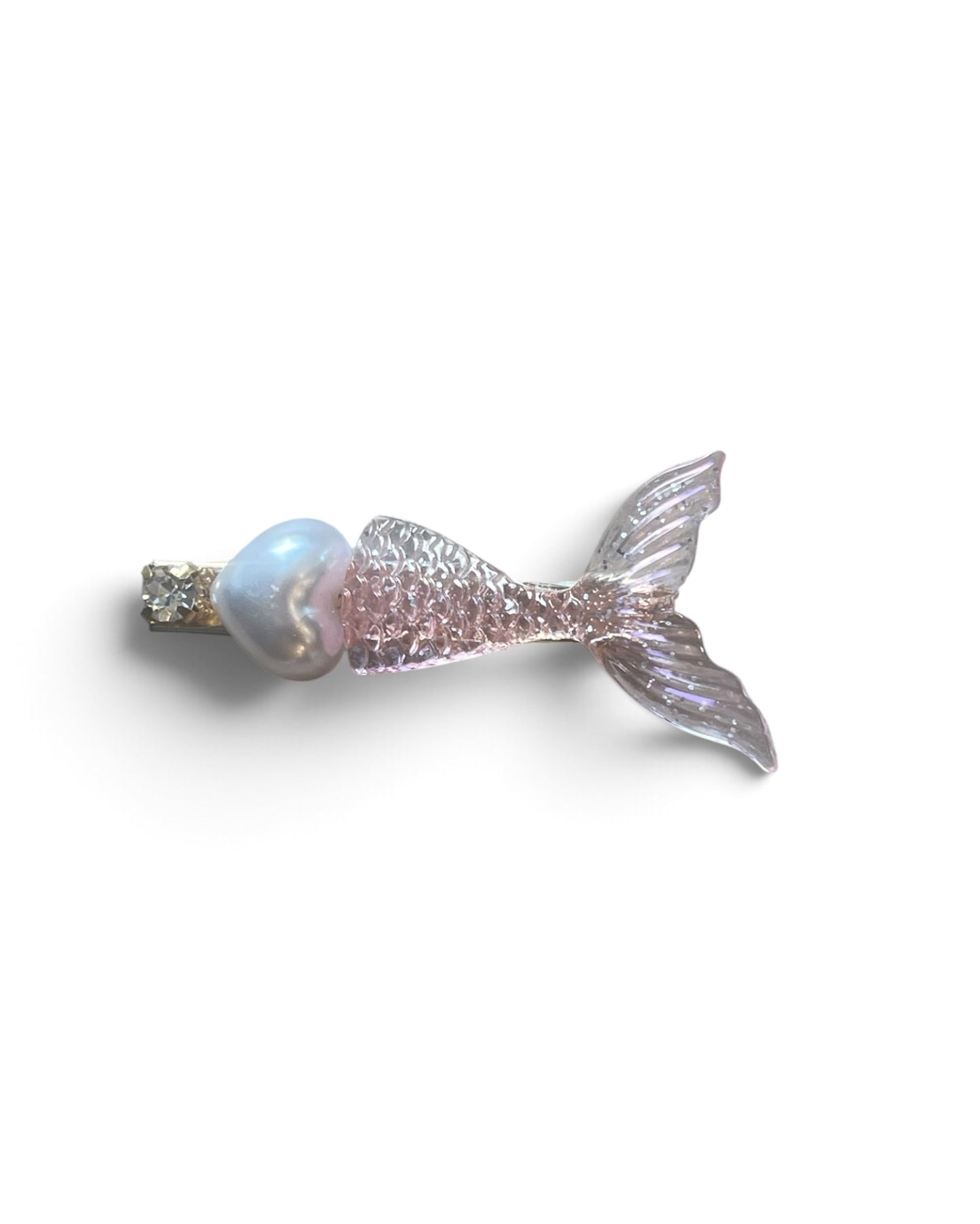 3 Shell Glitter Hair Clip