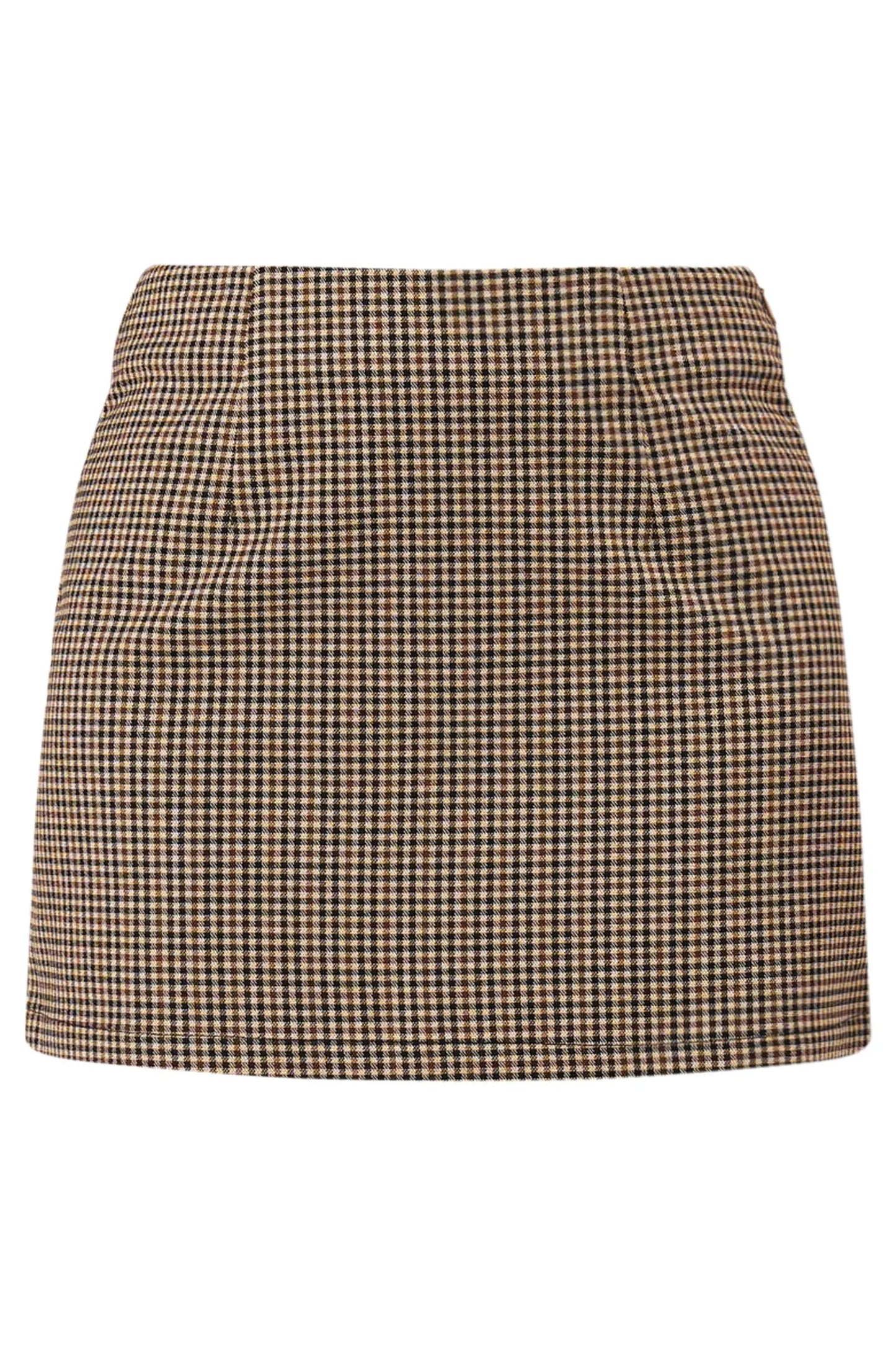 Rolla's City Skirt Brown Check