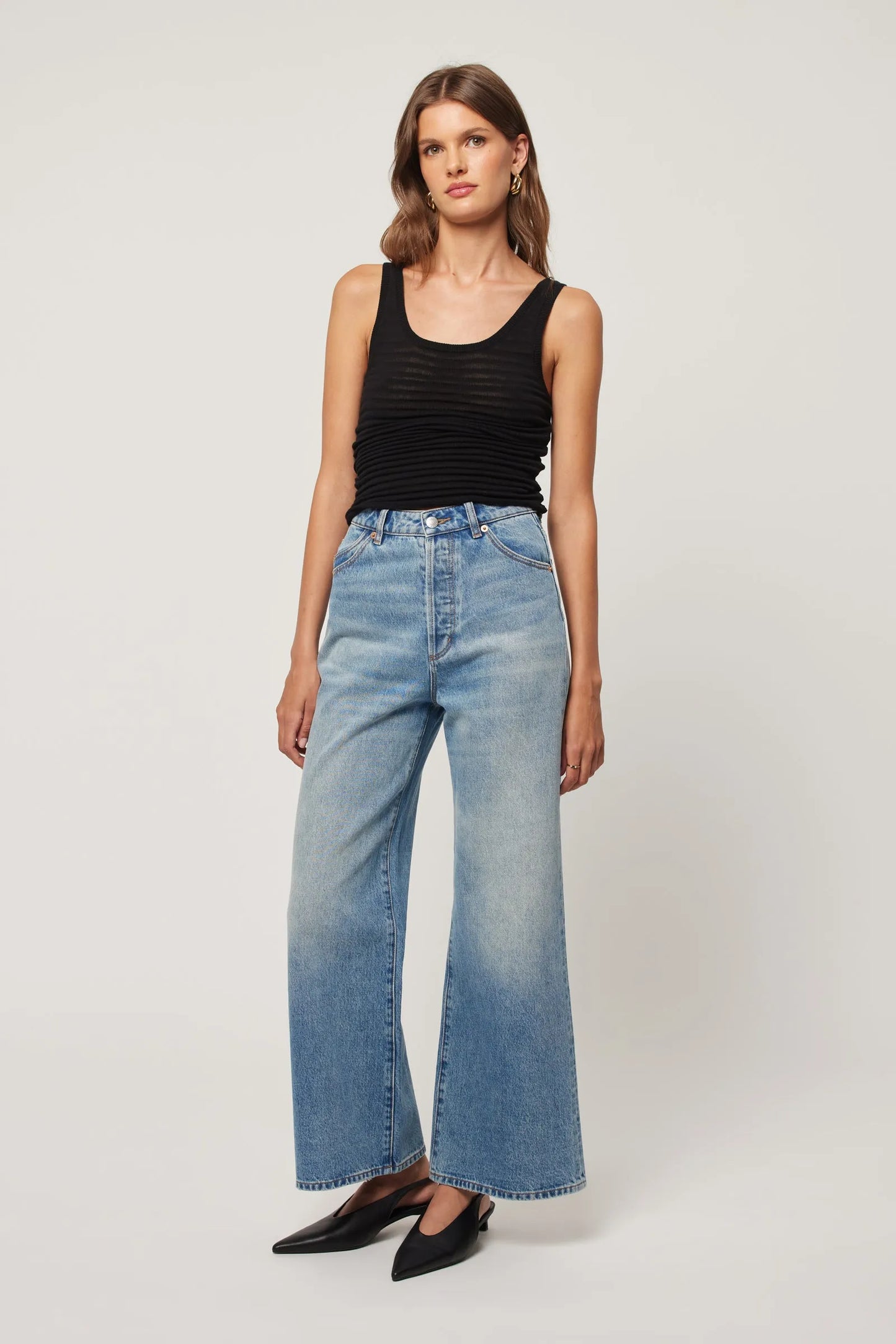 Rolla's Sailor Scoop Brent Vintage Indigo Jeans