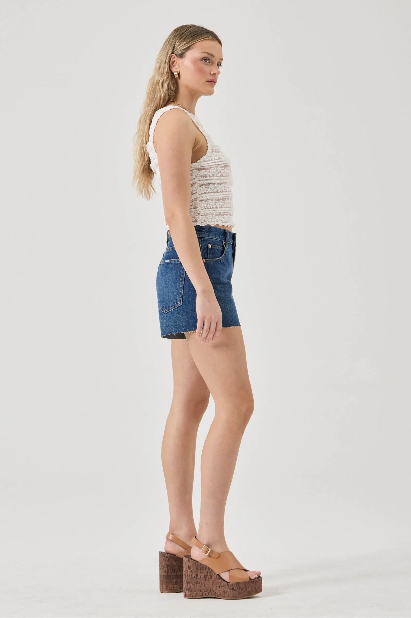 Rolla's Lou Short Paris Blue