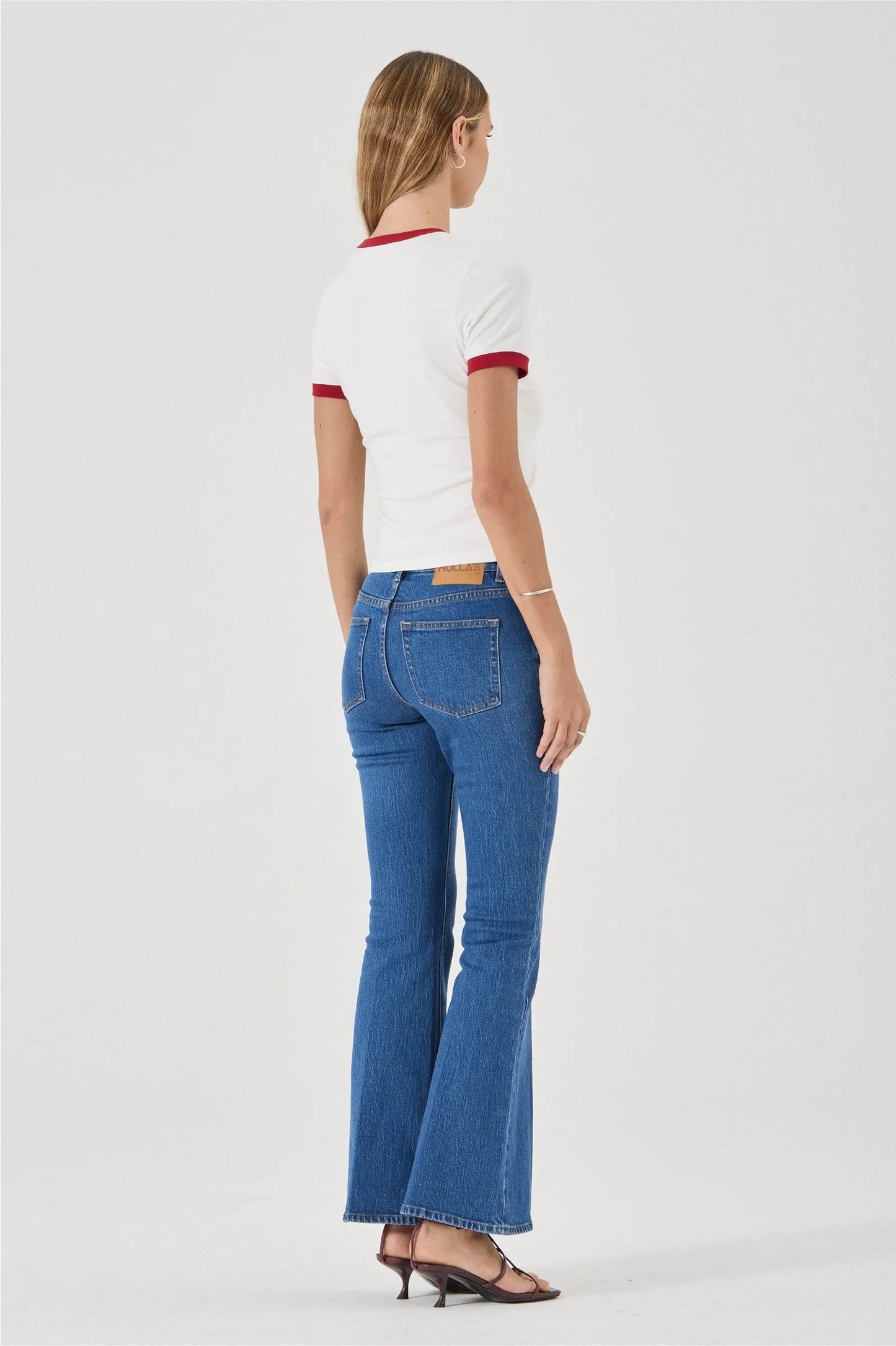 Rolla's Downtown Flare Jeans Canyon Stone