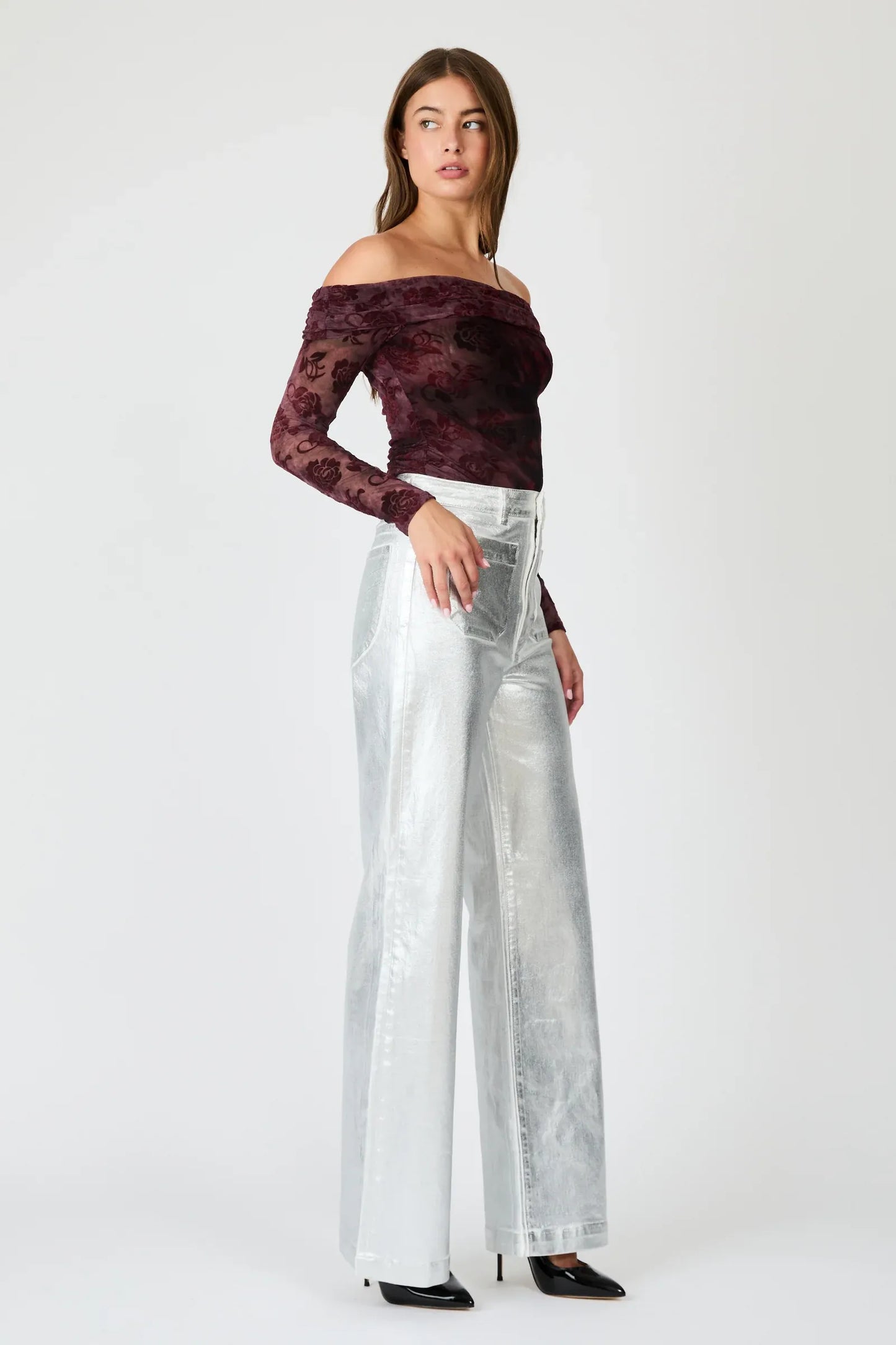 Rolla's Sailor Long Silver Jeans