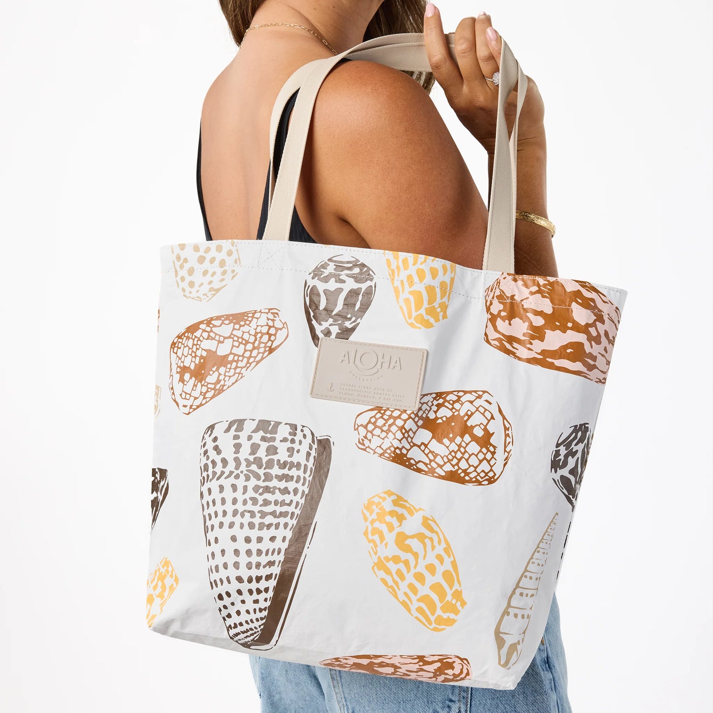 Aloha Collection Beached  Reversible Tote Sunburst