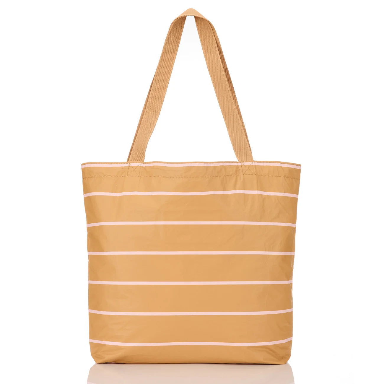 Aloha Collection Swoosh Reversible Tote Hey Girl/Tan