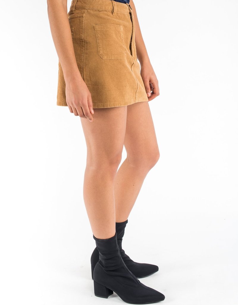 Rollas's 90's Relaxed Cord Mini Skirt Teddy