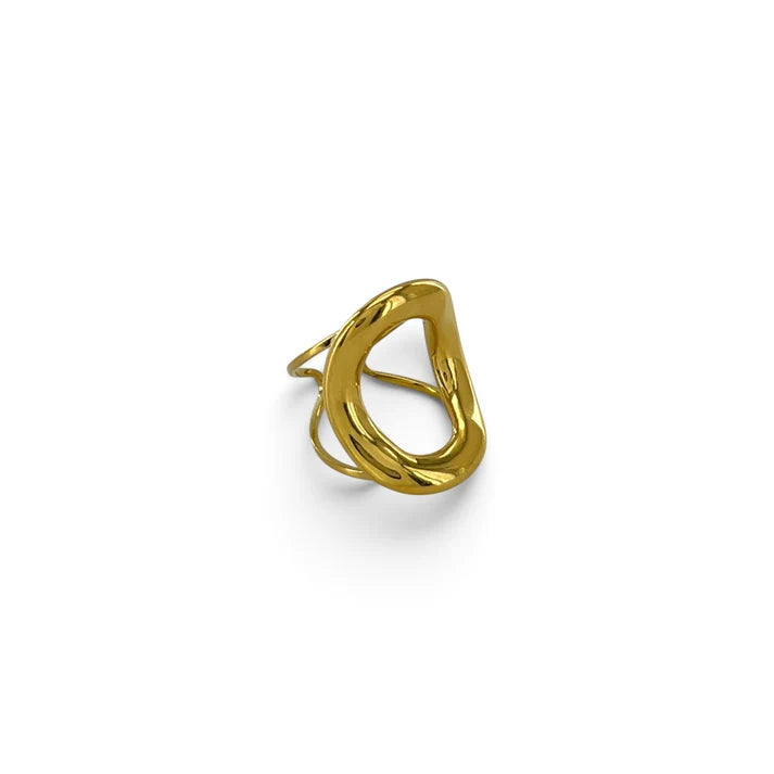 Elsa Water Resistant Ring Gold