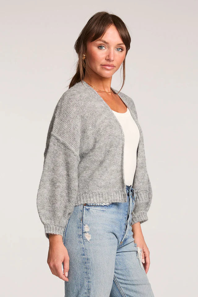 Saltwater Luxe Aden Heather Grey Sweater
