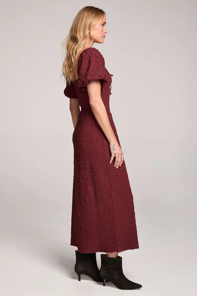 Saltwater Luxe Colyn Sangria Midi Dress