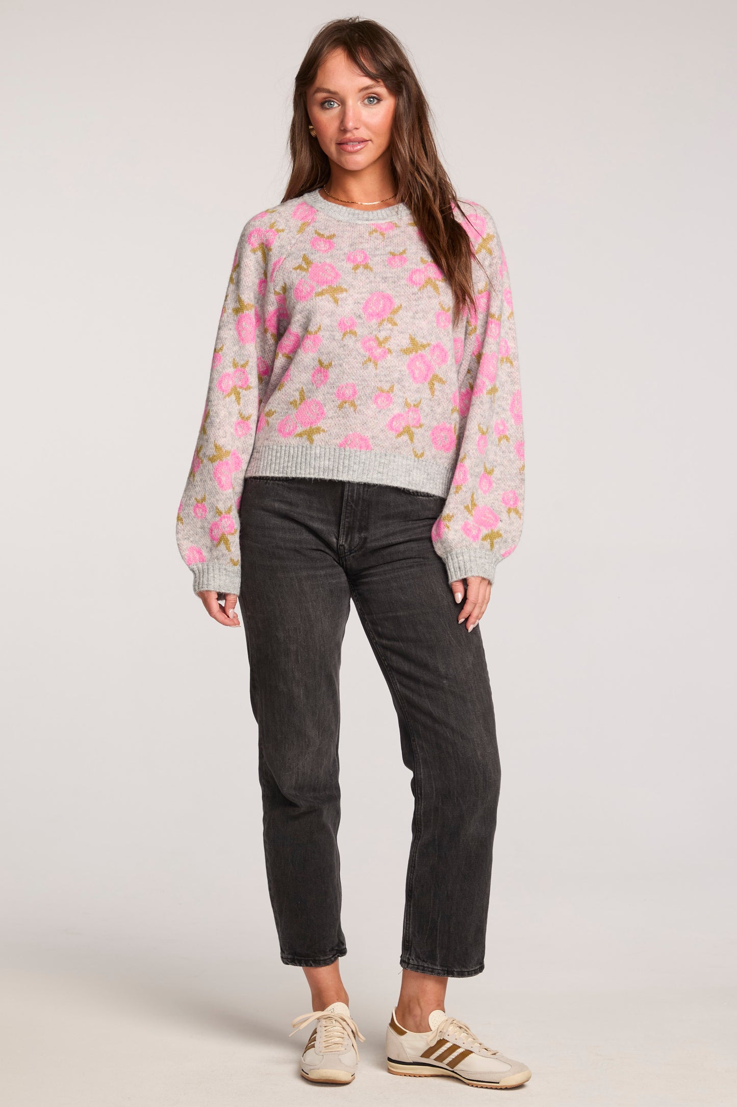 Saltwater Luxe Roses Sweater