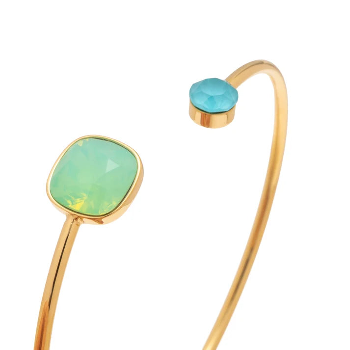 Water Resistant Bangle Bracelet Lime Green