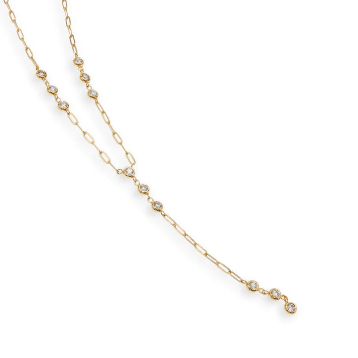 Kendra Lariat Water Resistant Necklace