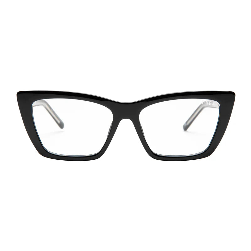 I-SEA Sage Black Reader Glasses