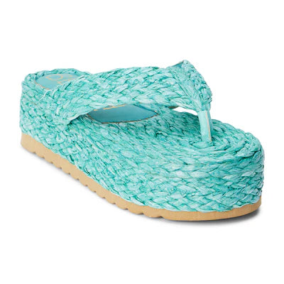 Beach By Matisse Sailor Platform Sandal Sea Green