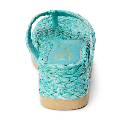 Beach By Matisse Sailor Platform Sandal Sea Green