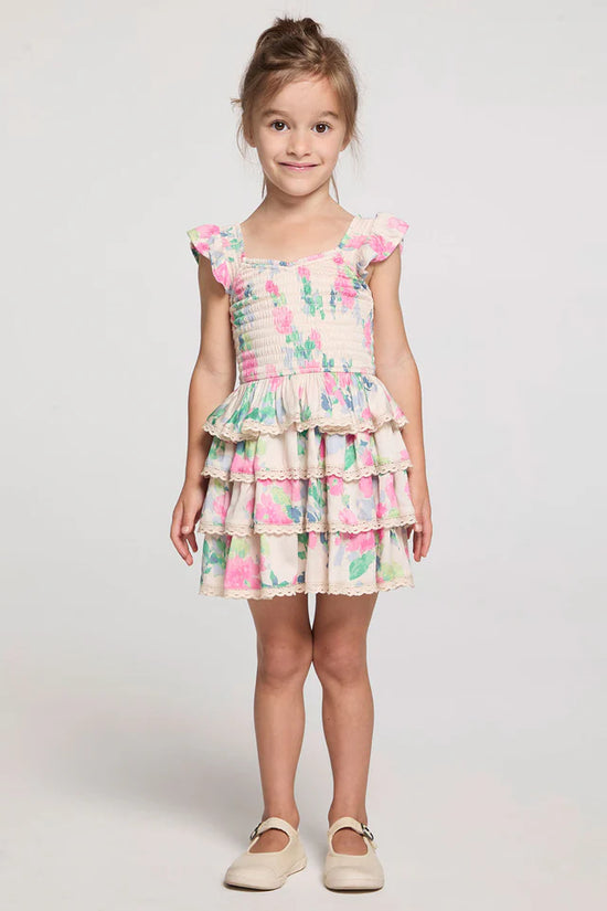 Saltwater Luxe Cherie Vanilla Mini Dress