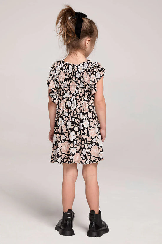 Saltwater Luxe Mommy & Me Mirabelle Mini Dress Black