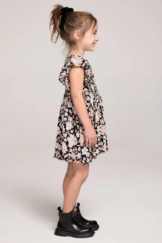 Saltwater Luxe Mommy & Me Mirabelle Mini Dress Black