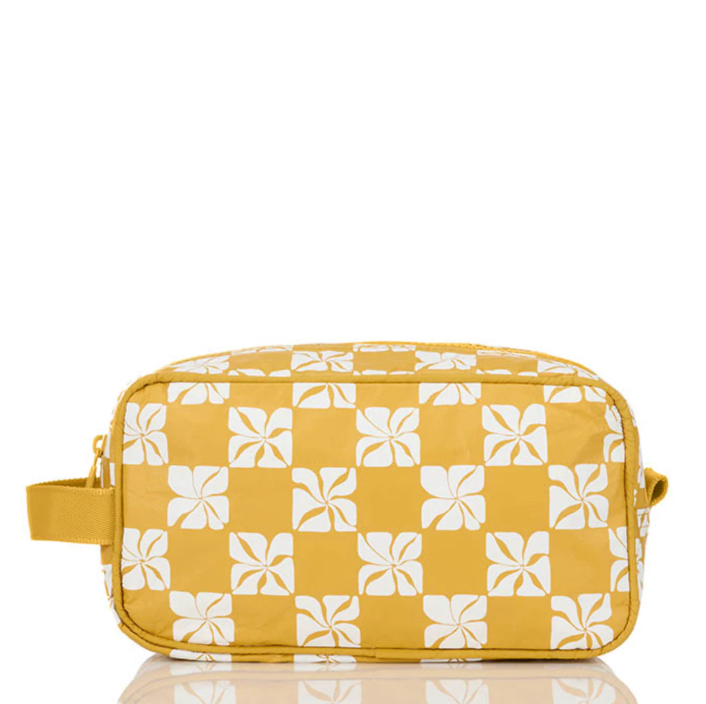 Aloha Collection Dopp Kit Pua Check Hey Girl Hot Mustard