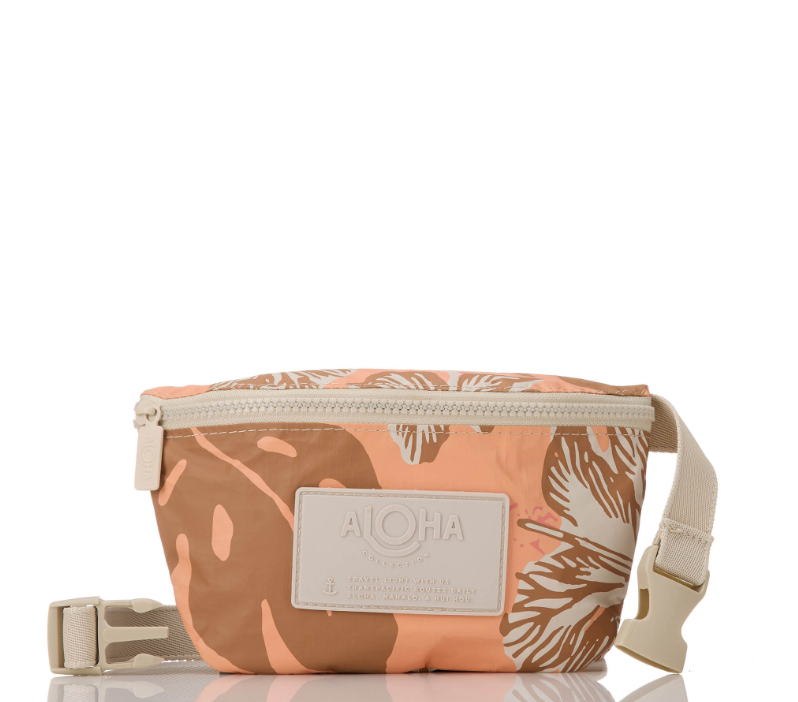 Aloha Collection Papeete Mini Hip Pack Toffee/Sandstone