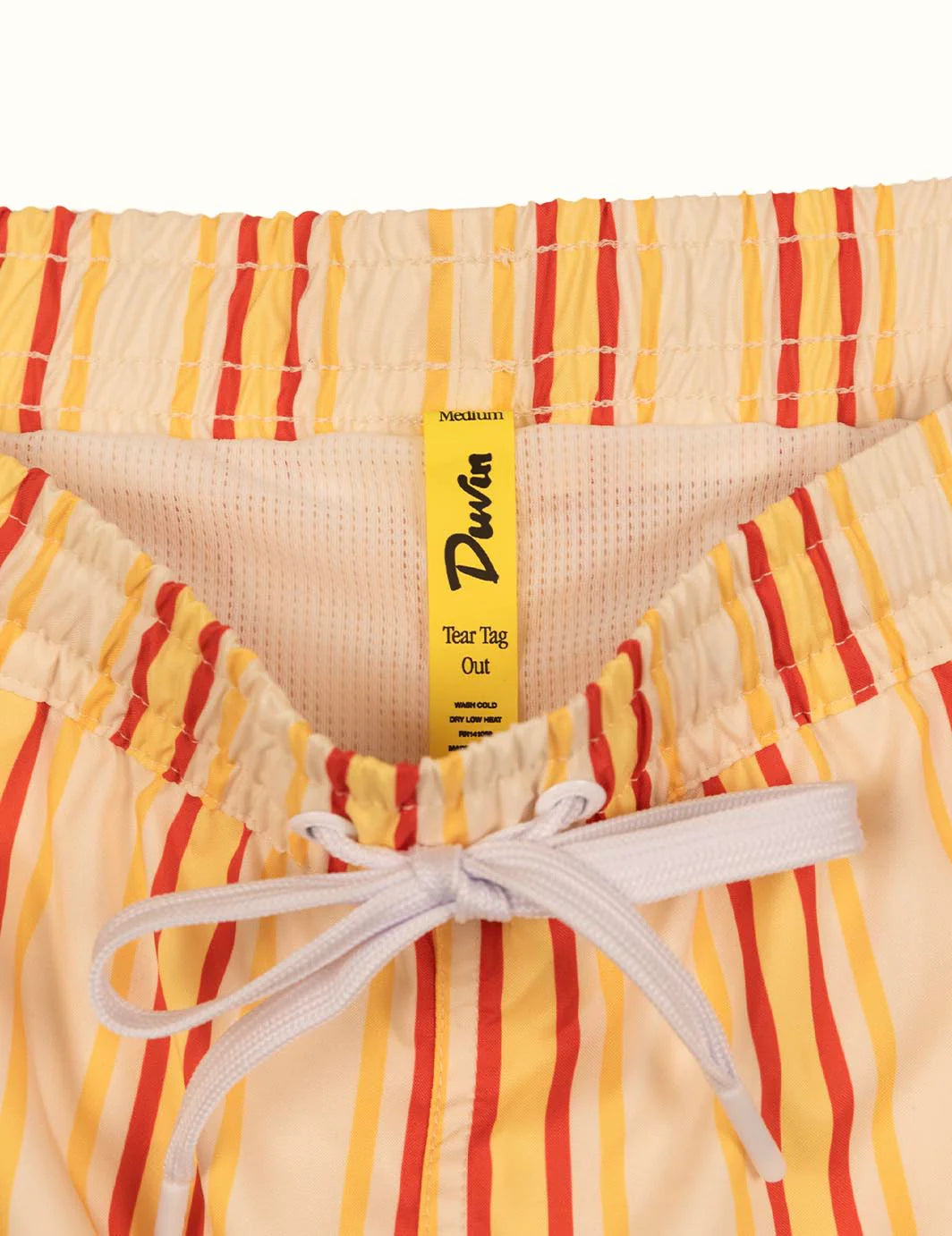 Duvin  Summer 2024 Stripe Swim Shorts