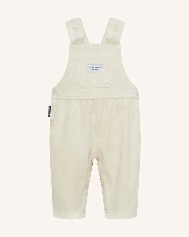 Tiny Tribe Biscuit Corduroy Overall