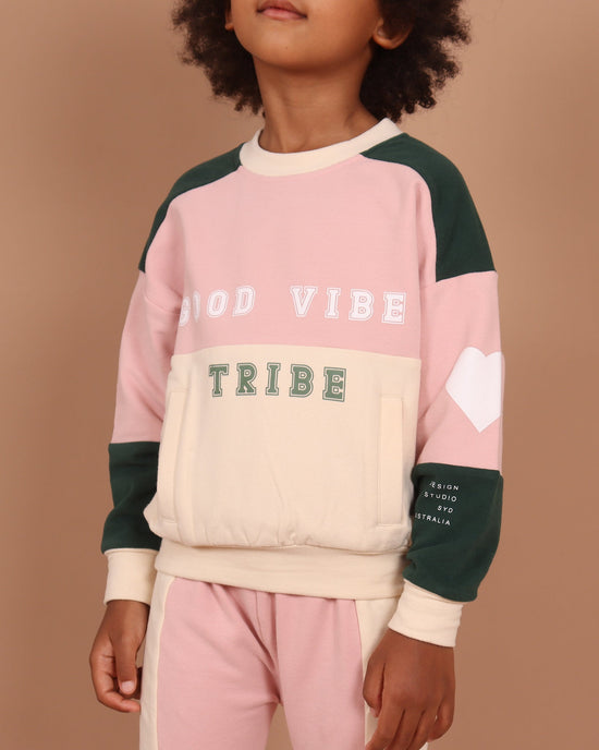 Tiny Tribe Good Vibe Tribe Sweatshirt