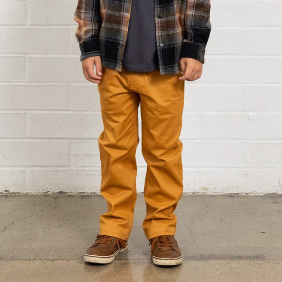 Tiny Whales Provisions Chino Pant Rust