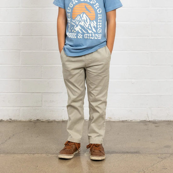 Tiny Whales Provisions Chino Pant Stone