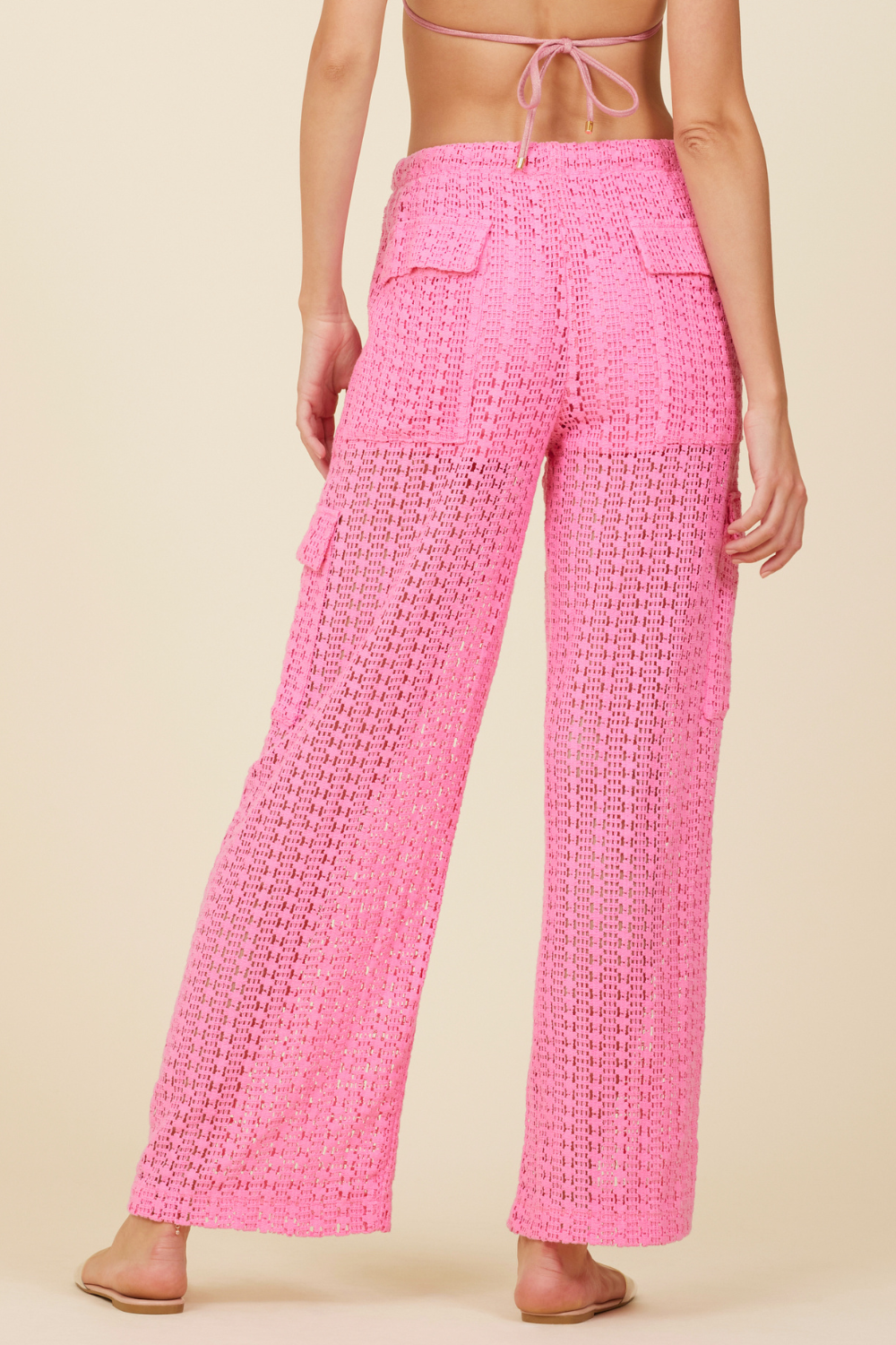 Load image into Gallery viewer, Tilly Crochet Cargo Pants
