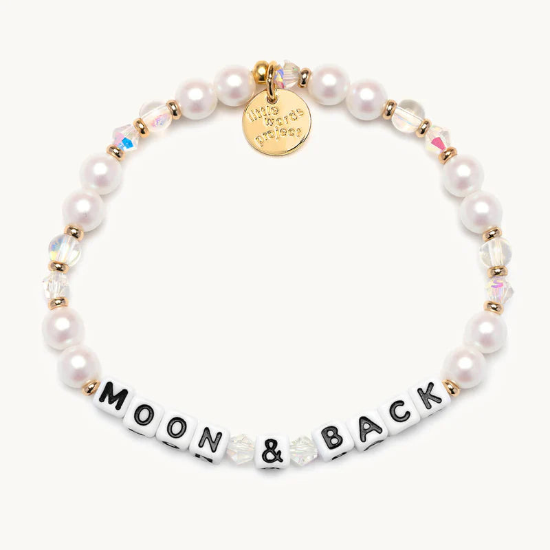 Little Words Project Moon & Back Bracelet
