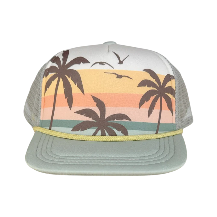 Tiny Whales Vacation Trucker Hat