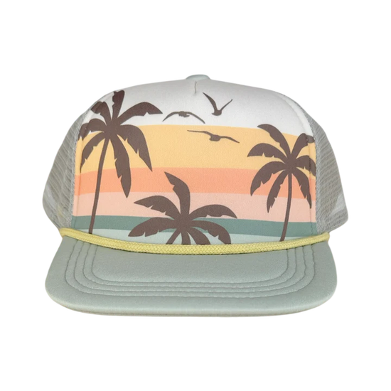 Tiny Whales Vacation Trucker Hat