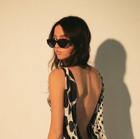 Moda Eyewear Valarie Black Sunnies