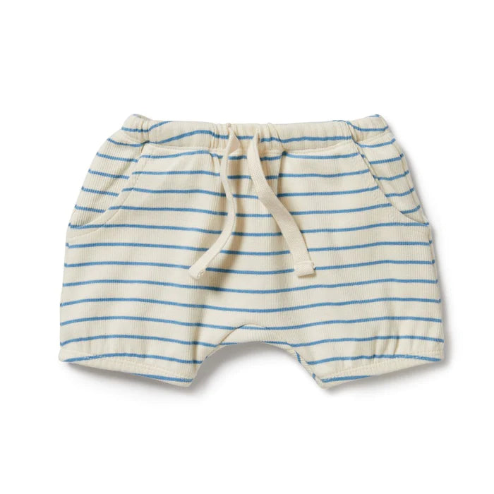 Load image into Gallery viewer, Wilson &amp;amp; Frenchy Petit Blue Organic Bloomer Short
