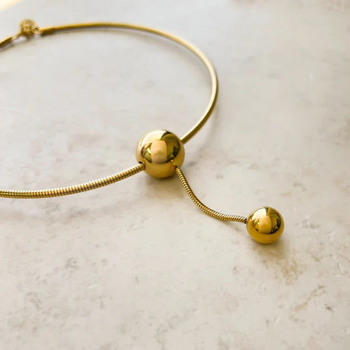 Audrey Water Resistant Choker Necklace
