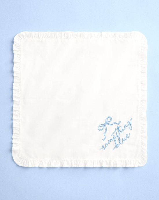 Bride Something Blue Hanky