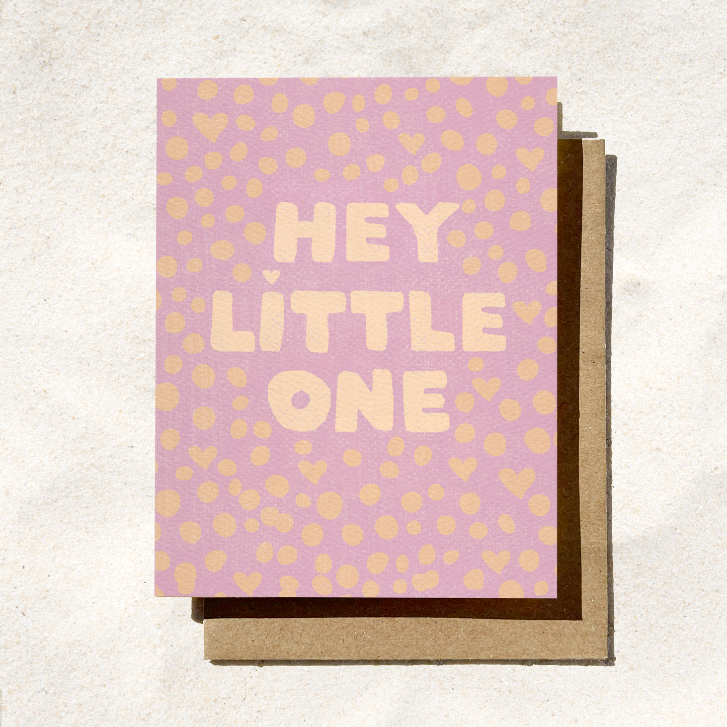 Hey Little One  New Baby Card