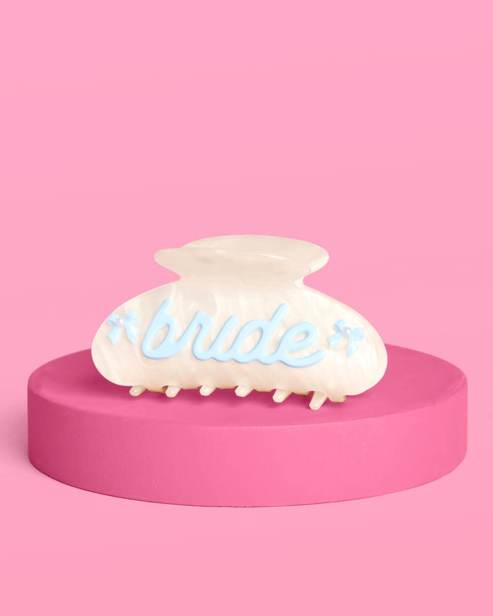 Bride Something Blue Hair Clip