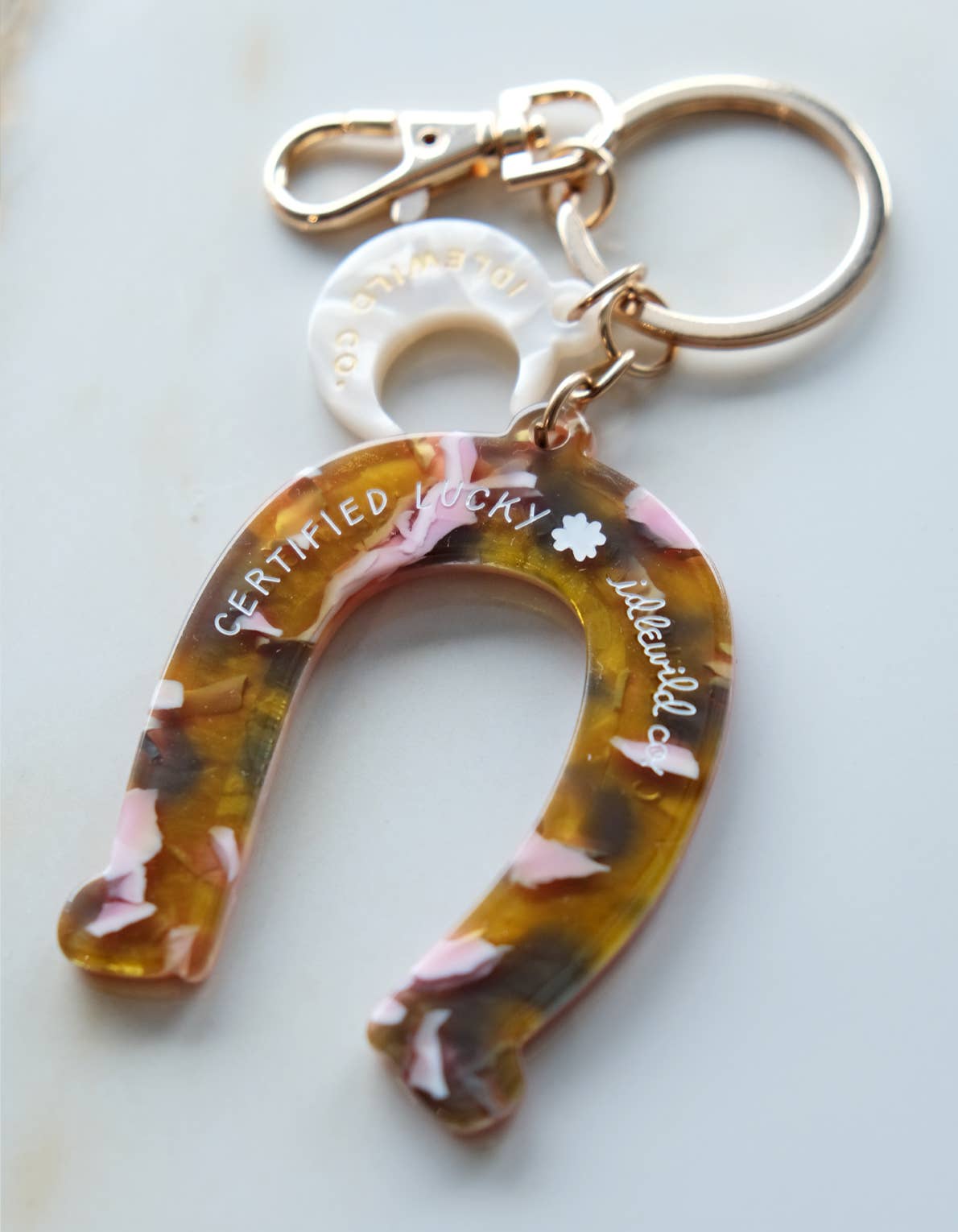 Lucky Bag Charm/Keychain Horseshoe