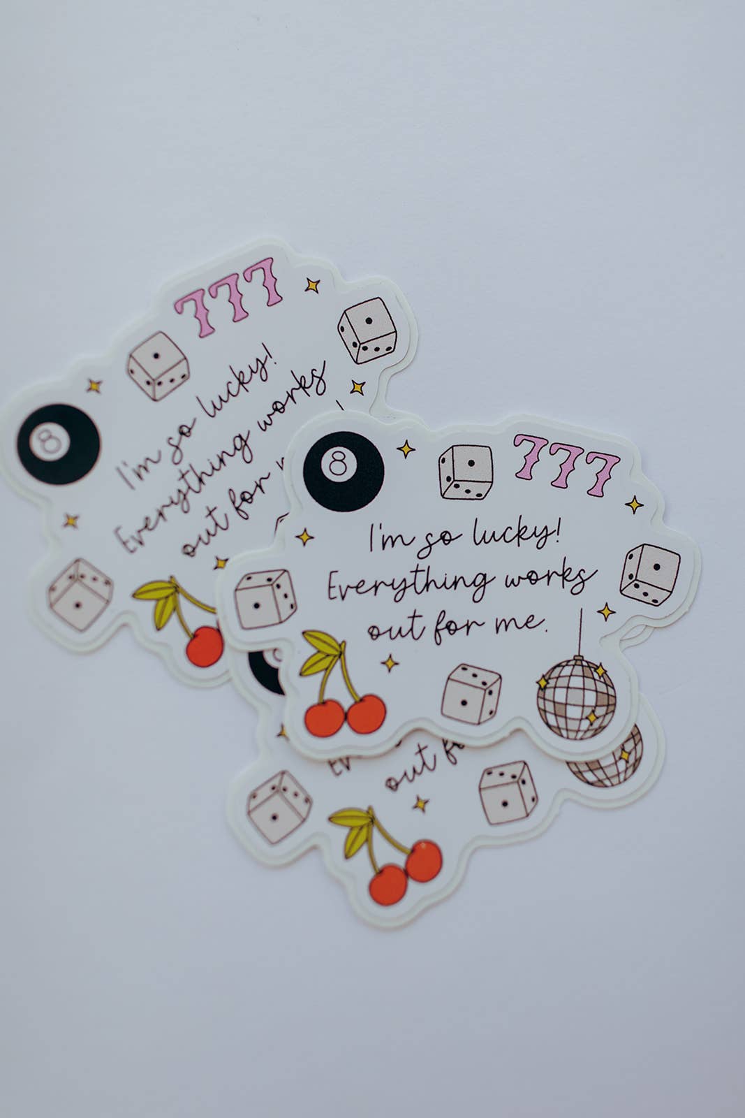 I'm So Lucky! Sticker